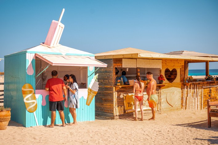 Ice cream Paradise Island Hurghada