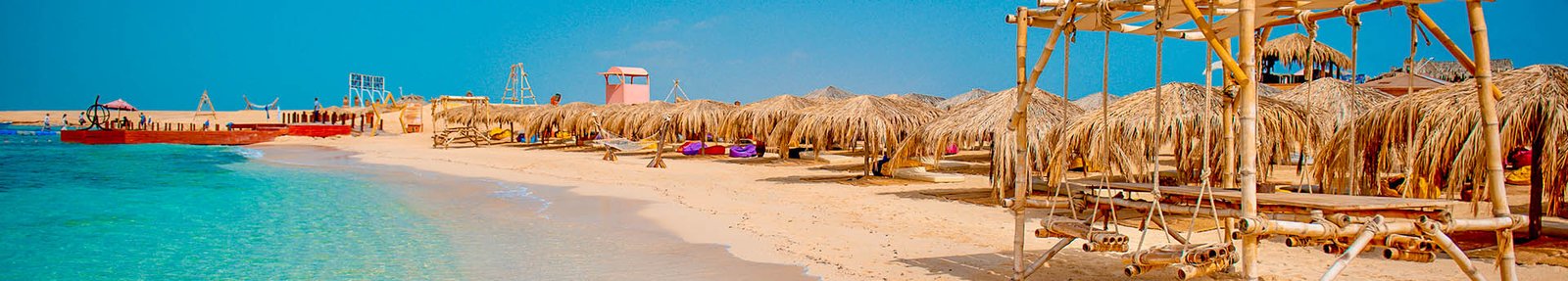 Paradise Island beach Hurghada